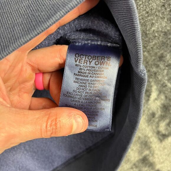 October's Very Own OVO Sweatshirt Crewneck Drake Owl Logo Garment Dyed XXL - Picture 4 of 9